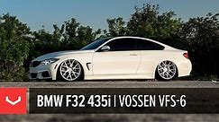 BMW F32 435i Bagged | All New Vossen VFS-6 Utilizing Flow Formed Technology