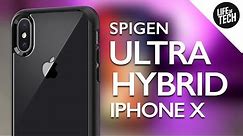 Spigen Ultra Hybrid Case for iPhone X - Review (Matte Black) + Spigen Screen Protectors! [4K]