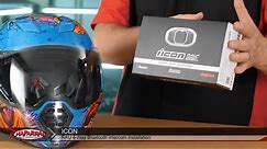 ICON Motorsports RAU BLUETOOTH Helmet Communication Step by Step Installation