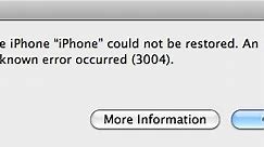 5 Solutions: How to Fix iTunes Error 3004 During Updating or Restoring iPhone