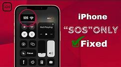 iPhone Stuck in SOS Mode | iPhone Says SOS only (Fixed)