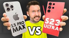 iPhone 15 Pro Max VS Galaxy S23 Ultra : le Gros Comparatif ! - Vidéo Dailymotion