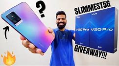 vivo V20 Pro 5G Unboxing & First Look - Killer Camera Performance with 5G - GIVEAWAY🔥🔥🔥