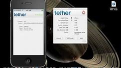 How to Tether iPhone with your Laptop for Internet access