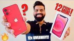 iPhone 12 Mini Unboxing & First Look - Smallest 5G Smartphone - 12x GIVEAWAY🔥🔥🔥