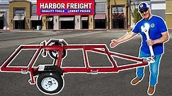 Harbor Freight Folding Trailer Assembly