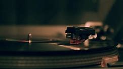 Turntable, Music, Playing. Free Stock Video