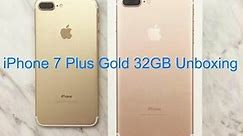 iPhone 7 Plus Gold Unboxing from Argos