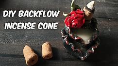 How To Make A DIY Backflow Incense Burner Cone? | Smoke Fountain Cone | Whimsy Crafter