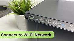 How to connect Epson EcoTank printer to a computer using WiFi network
