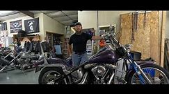 Testing the charging system on a Harley Davidson.