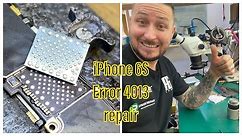 BASIC REPAIRS - iPHONE 6S NAND FLASH REPAIR - ERROR 4013 - TROUBLESHOOTING - ICC PRO