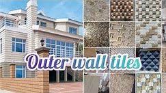 Exterior wall tiles design|| outside wall tiles design|| outdoor wall tiles design||