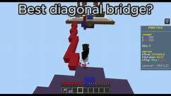 Controller player invents new bridging method! (minecraft bedrock)