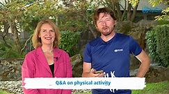 Q&A on physical activity