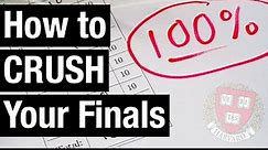 How to Pass Final Exams