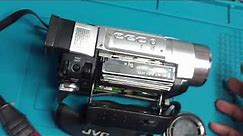 JVC camera cassette stuck easy remove