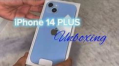 Iphone 14 Plus Unboxing + Accessories￼￼￼￼ - BLUE￼