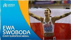 Sprinting Sensation Ewa Swoboda - EVERY European Medal