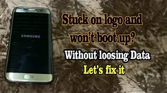 How to fix Samsung mobile without losing data when is stuck on the Samsung logo New Method In 2020