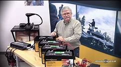 How to install batteries on your fishing boat