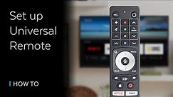 HOW TO - Set Up Universal Remote