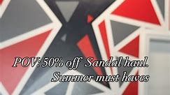 50% off Sandal haul. We’ve marked down more sandals click the link in bio to 🛍️🛍️ Most definitely summer must haves. - Sizes limited (FINAL SALE) - 📍27 S. Saint Clair St. Dayton Ohio 💻www.vidiascloset.com - #sandalsale #sandals #fashion #fashionstyle #fashioninspo #style #stylefashion #styleinspo #ootd #fyp #reels #instareels #fashionreels #boutiqueshopping #viral #explorepage #downtowndayton #vidiascloset | Vidia’s Closet