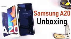 Samsung A20 Unboxing, Specs, Price, Hands on Review