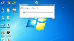 How to Download & install internet explorer 11 on windows 7 offline