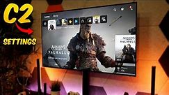 LG C2 48" OLED TV - Best SETTINGS For Gaming 2023