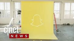New Snapchat app redesign (CNET News)