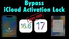 Free All iPhone iOS 15.7.8 Bypass iCloud id iOS 16.6 Activation Lock Bypass iOS 17 100% Free