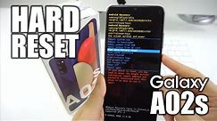 How To Reset Samsung Galaxy A02s - Hard Reset