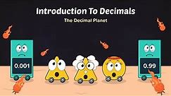 Math Story : Introduction To Decimals | The Decimal Planet | Maths Home School | Math Kids Stories