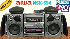 Aiwa NSX-S94 Overview & Sound test_Sold