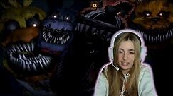 Five Nights At Freddy's 4 First Playthrough Live