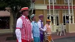 Dapper Dans perform songs from Disney Parks - Magic Kingdom - Walt Disney World