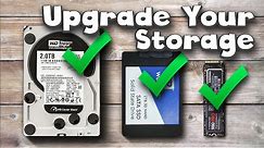 A Beginners Guide: Upgrade Your PC Storage - How to install M.2 SSD, 2.5" SSD & 3.5" Hard Drive