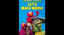Opening and Closing to Sesame Street: Let's Make Music 2000 VHS