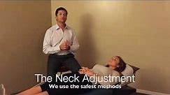 The Adjustment Demonstrated with Loud Pops by your Chiropractor near me