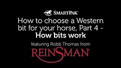How to choose a Western bit for your horse, Part 4 - How bits work