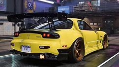 Initial D Need For Speed HEAT - Keisuke Takahashi's FD3s Drift Run (Mazda Rx7 Spirit R custom build)