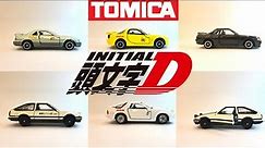 Initial D Tomica Full Set Unboxed