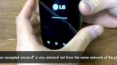 How to Unlock LG Optimus Black P970 by Sim Network ...