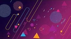 4K Abstract Loop Geometry Background 10 (Motion Graphics)