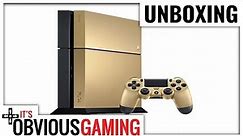 Gold PS4 Unboxing - It's Obvious Gaming