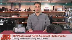 HP Photosmart A646 Compact Photo Printer - Review