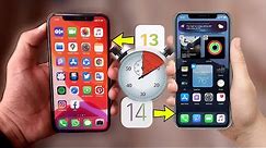 How long does it take to update iPhone to iOS 14?