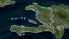 Haiti Map Animation