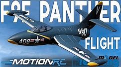 Freewing F9F Panther 64mm EDF Jet Flight | Motion RC